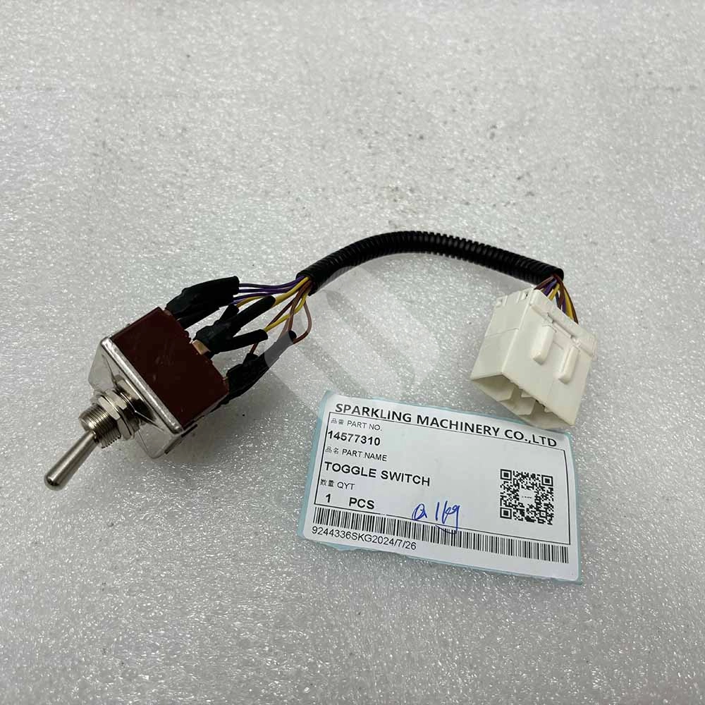 VOLVO EXCAVATOR PARTS MADE IN CHINA NEW EC140C EC140D EC140E EC160C 14577310 TOGGLE SWITCH SPARKLING MACHINERY VOLVO EXCAVATOR PARTS MADE IN CHINA NEW EC140C EC140D EC140E EC160C 14577310 TOGGLE SWITCH SPARKLING MACHINERY