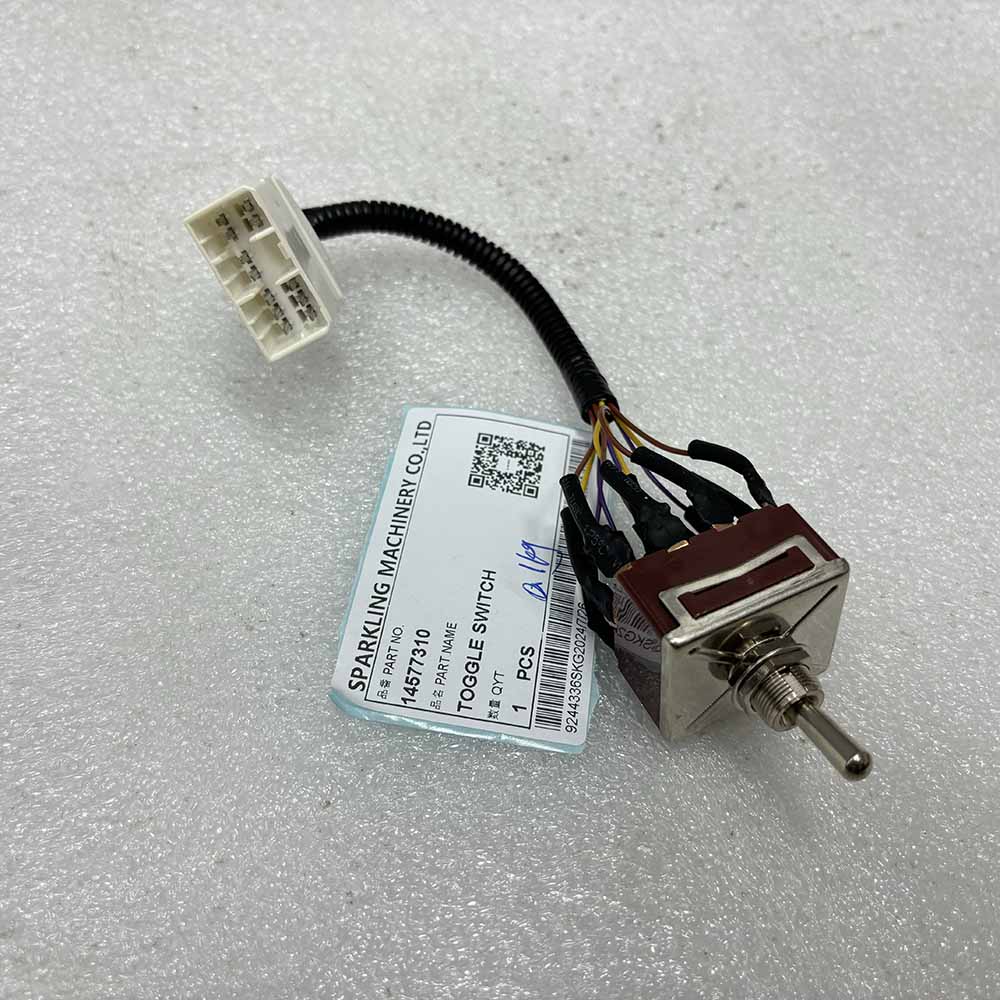 VOLVO EXCAVATOR PARTS MADE IN CHINA NEW EC140C EC140D EC140E EC160C 14577310 TOGGLE SWITCH SPARKLING MACHINERY