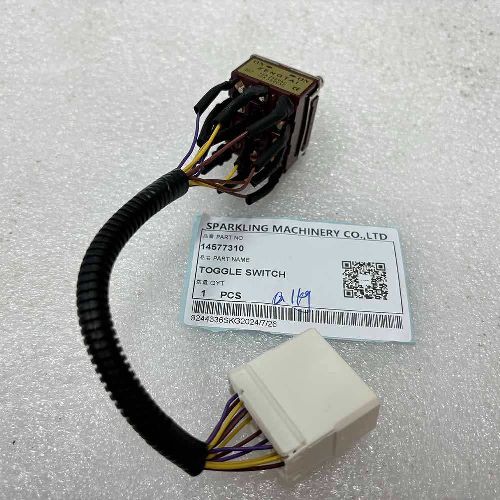VOLVO EXCAVATOR PARTS MADE IN CHINA NEW EC140C EC140D EC140E EC160C 14577310 TOGGLE SWITCH SPARKLING MACHINERY