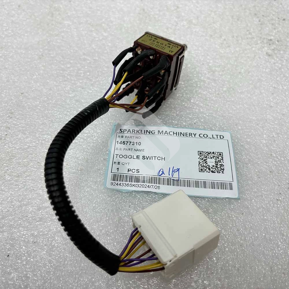 VOLVO EXCAVATOR PARTS MADE IN CHINA NEW EC140C EC140D EC140E EC160C 14577310 TOGGLE SWITCH SPARKLING MACHINERY VOLVO EXCAVATOR PARTS MADE IN CHINA NEW EC140C EC140D EC140E EC160C 14577310 TOGGLE SWITCH SPARKLING MACHINERY
