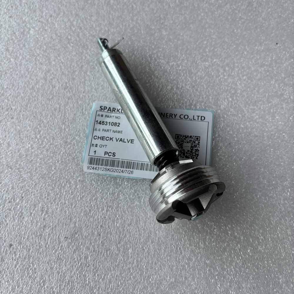 VOLVO EXCAVATOR PARTS MADE IN CHINA NEW EC120D EC135B EC140B EC140C EC140D 14531082 CHECK VALVE SPARKLING MACHINERY