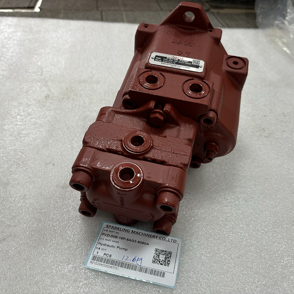ZX17U-2 NACHI PVD-00B-16P-5AG3-5060A EXCAVATOR HYDRAULIC PUMP PISTON PUMP