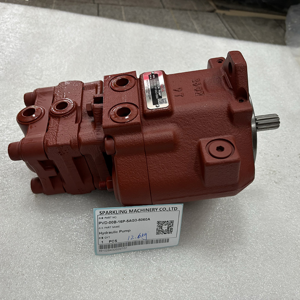 ZX17U-2 NACHI PVD-00B-16P-5AG3-5060A EXCAVATOR HYDRAULIC PUMP PISTON PUMP