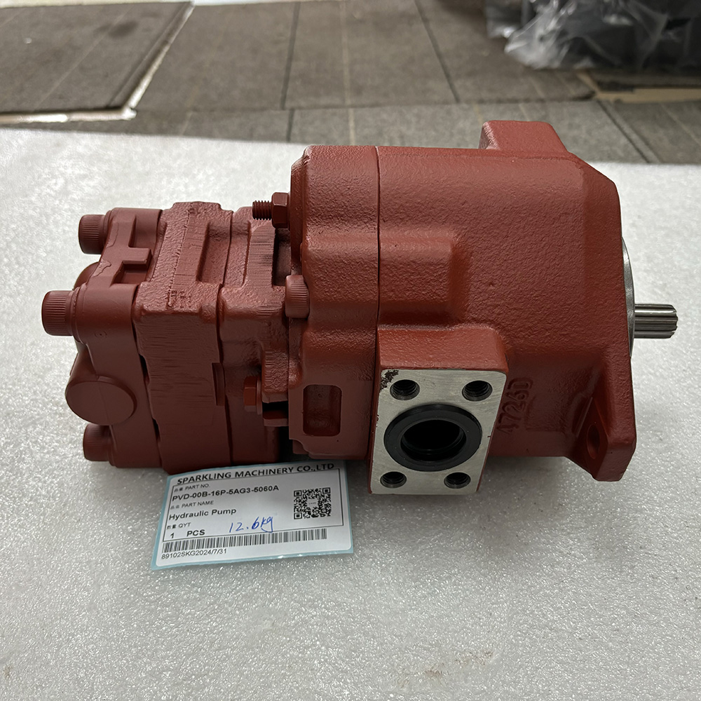ZX17U-2 NACHI PVD-00B-16P-5AG3-5060A EXCAVATOR HYDRAULIC PUMP PISTON PUMP