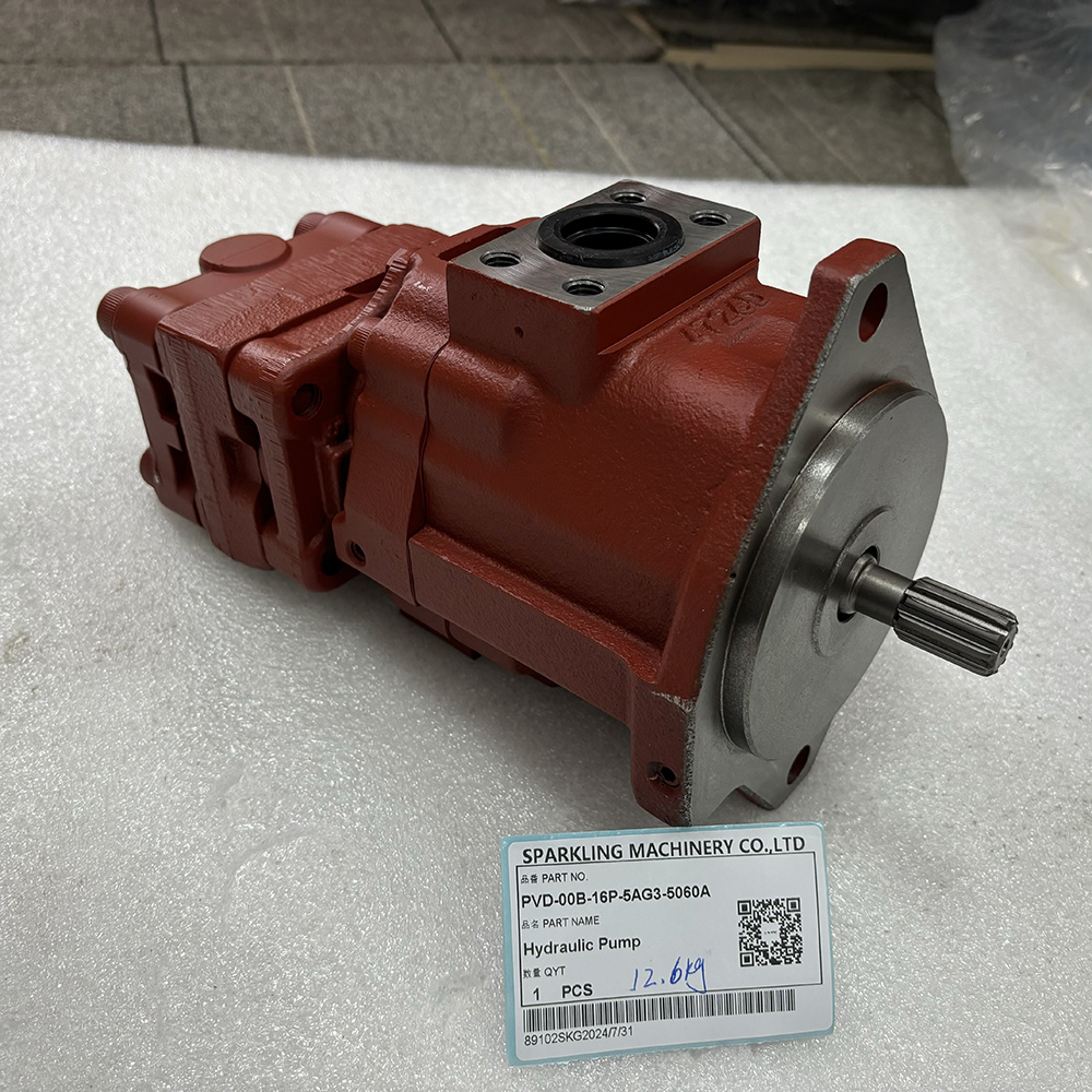 ZX17U-2 NACHI PVD-00B-16P-5AG3-5060A EXCAVATOR HYDRAULIC PUMP PISTON PUMP