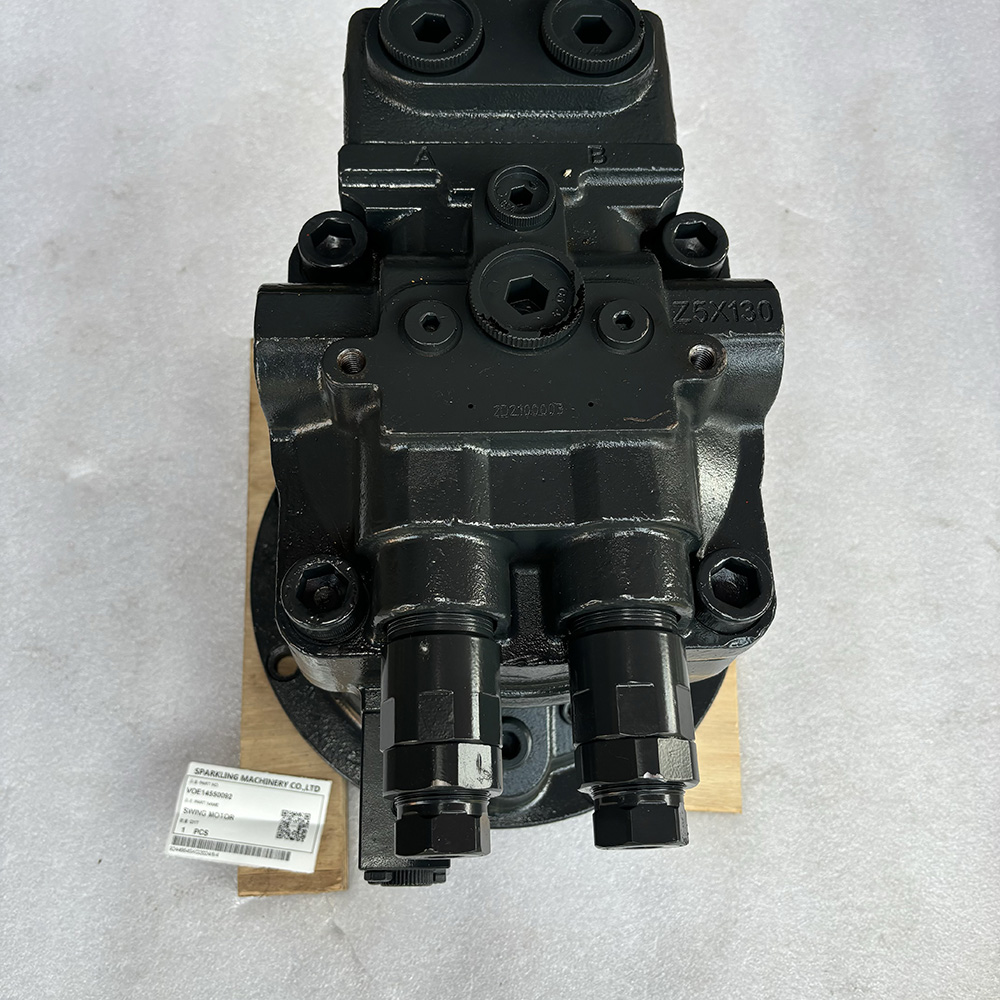 VOLVO EXCAVATOR EC460B EC460C VOE 14550092 VOE14550092 14550092 M5X130C HYDRAULIC SWING MOTOR TO HELP THE EXCAVATOR ROTATE ITS UPPER STRUCTURE