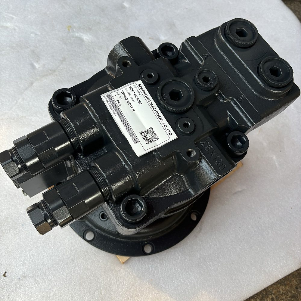 VOLVO EXCAVATOR EC460B EC460C VOE 14550092 VOE14550092 14550092 M5X130C HYDRAULIC SWING MOTOR TO HELP THE EXCAVATOR ROTATE ITS UPPER STRUCTURE