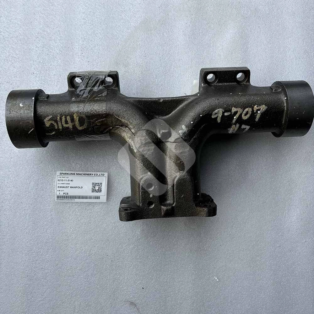 MADE IN CHINA SPARKLING MACHINERY NEW EGS1000 EGS1050 EGS1200 6215-11-5140 EXHAUST MANIFOLD MADE IN CHINA SPARKLING MACHINERY NEW EGS1000 EGS1050 EGS1200 6215-11-5140 EXHAUST MANIFOLD