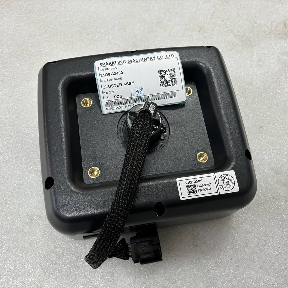 R140W-9 R160LC-9 R180LC-9S R210W-9 R250LC-9 21Q6-33400 21Q6-30102 21Q6-30103 21Q6-30104 21Q6-30105 21Q6-43000 CLUSTER ASSY