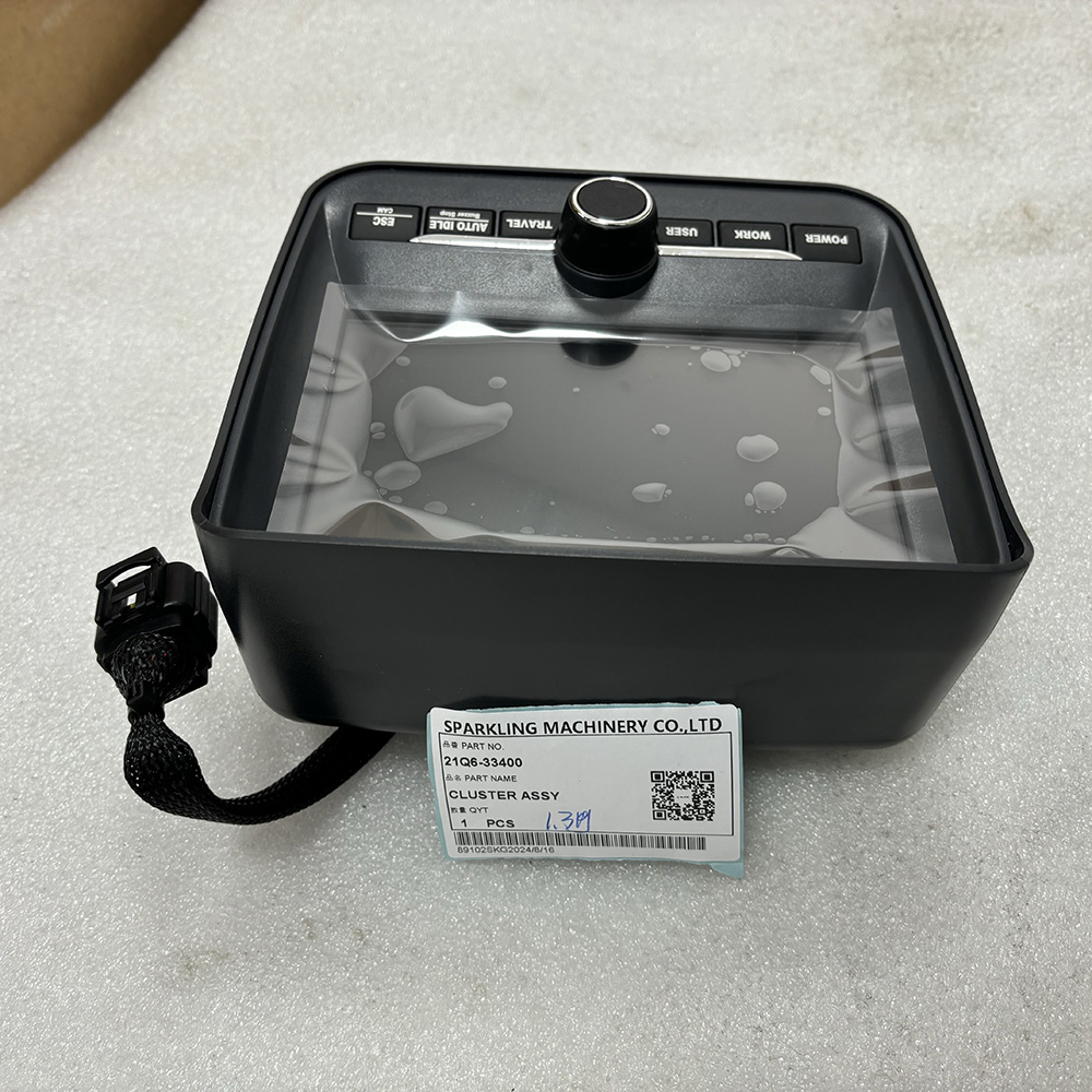 R140W-9 R160LC-9 R180LC-9S R210W-9 R250LC-9 21Q6-33400 21Q6-30102 21Q6-30103 21Q6-30104 21Q6-30105 21Q6-43000 CLUSTER ASSY