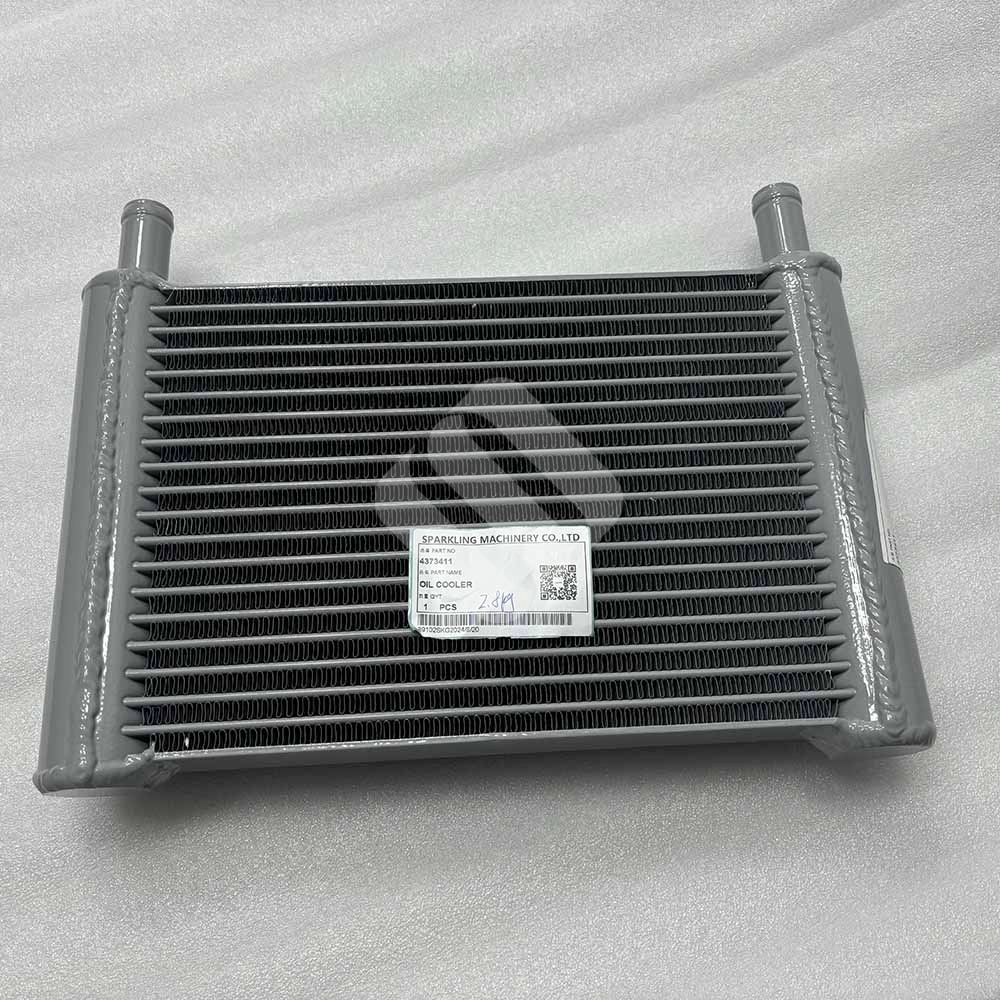 MADE IN CHINA SPARKLING MACHINERY NEW EX33MU ZX27-3 ZX30 ZX35 4373411 OIL COOLER MADE IN CHINA SPARKLING MACHINERY NEW EX33MU ZX27-3 ZX30 ZX35 4373411 OIL COOLER