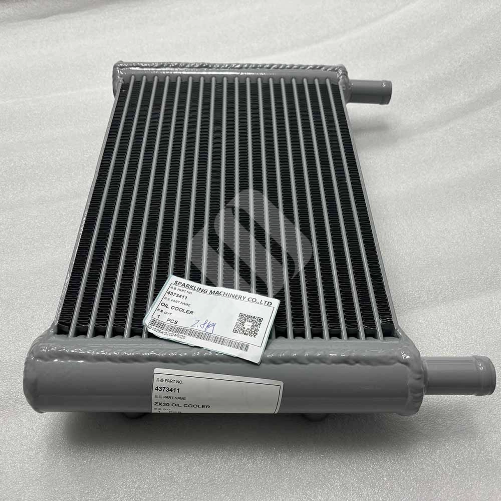 MADE IN CHINA SPARKLING MACHINERY NEW EX33MU ZX27-3 ZX30 ZX35 4373411 OIL COOLER MADE IN CHINA SPARKLING MACHINERY NEW EX33MU ZX27-3 ZX30 ZX35 4373411 OIL COOLER