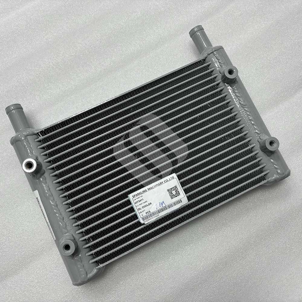 MADE IN CHINA SPARKLING MACHINERY NEW EX33MU ZX27-3 ZX30 ZX35 4373411 OIL COOLER MADE IN CHINA SPARKLING MACHINERY NEW EX33MU ZX27-3 ZX30 ZX35 4373411 OIL COOLER
