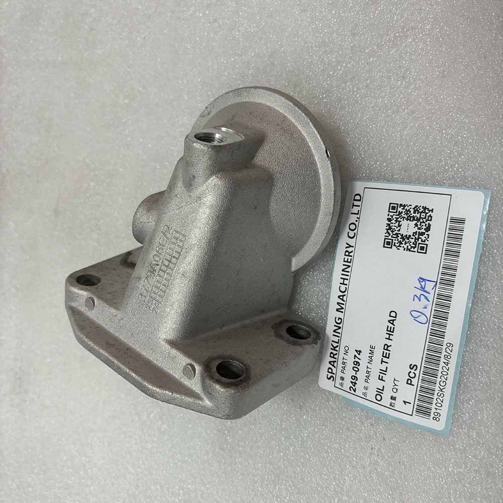 MADE IN CHINA SPARKLING MACHINERY NEW M313C M313D M315C 249-0974 OIL FILTER HEAD