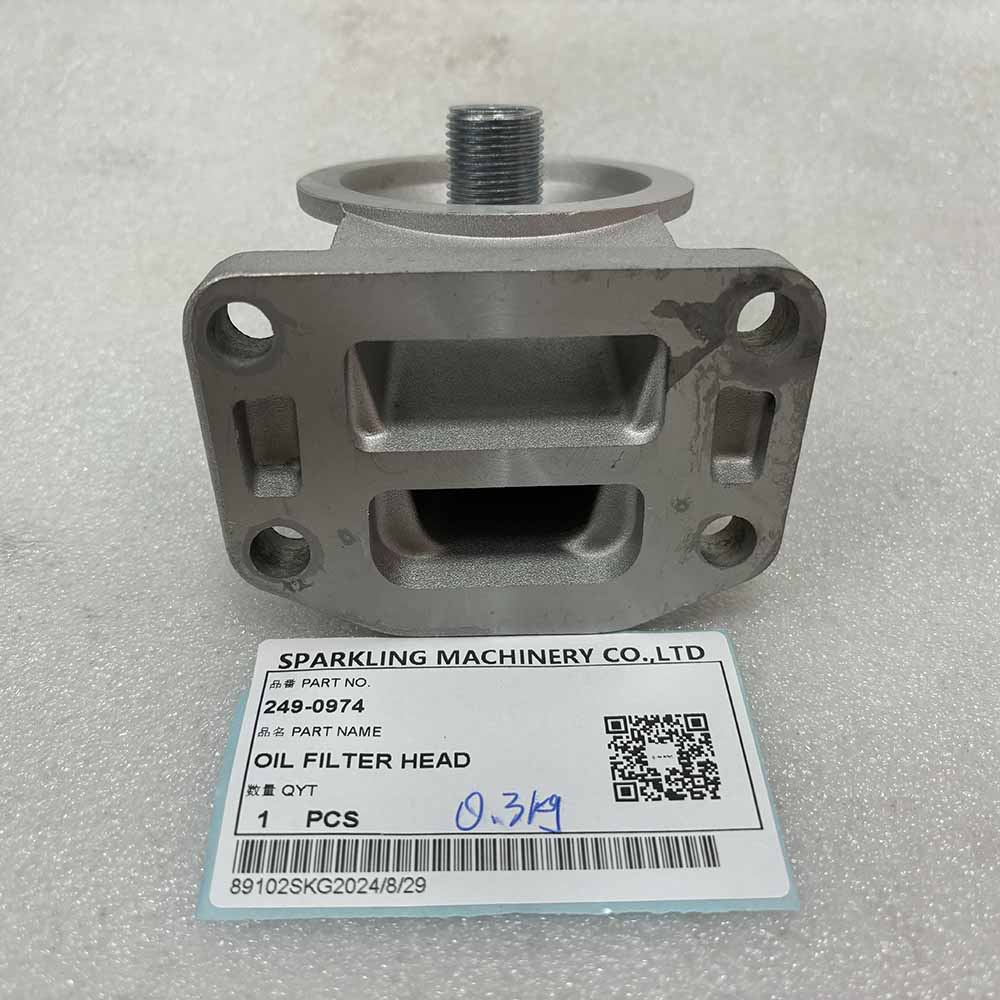 MADE IN CHINA SPARKLING MACHINERY NEW M313C M313D M315C 249-0974 OIL FILTER HEAD
