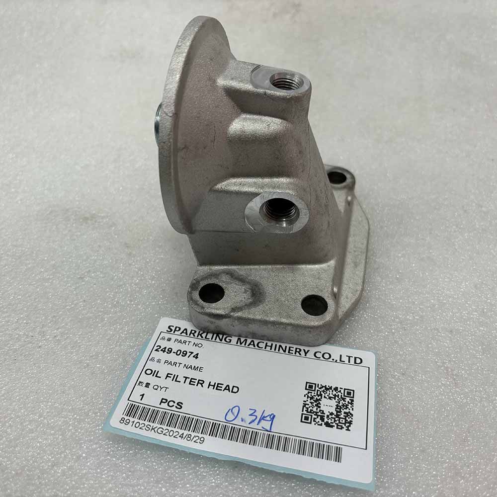 MADE IN CHINA SPARKLING MACHINERY NEW M313C M313D M315C 249-0974 OIL FILTER HEAD