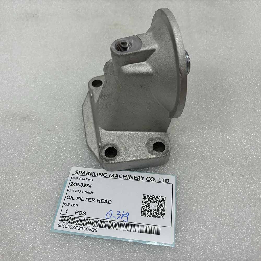MADE IN CHINA SPARKLING MACHINERY NEW M313C M313D M315C 249-0974 OIL FILTER HEAD