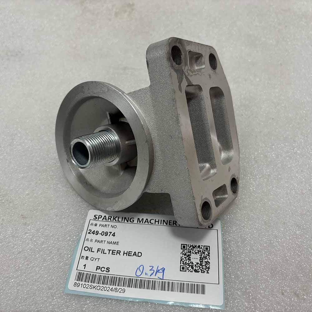 MADE IN CHINA SPARKLING MACHINERY NEW M313C M313D M315C 249-0974 OIL FILTER HEAD