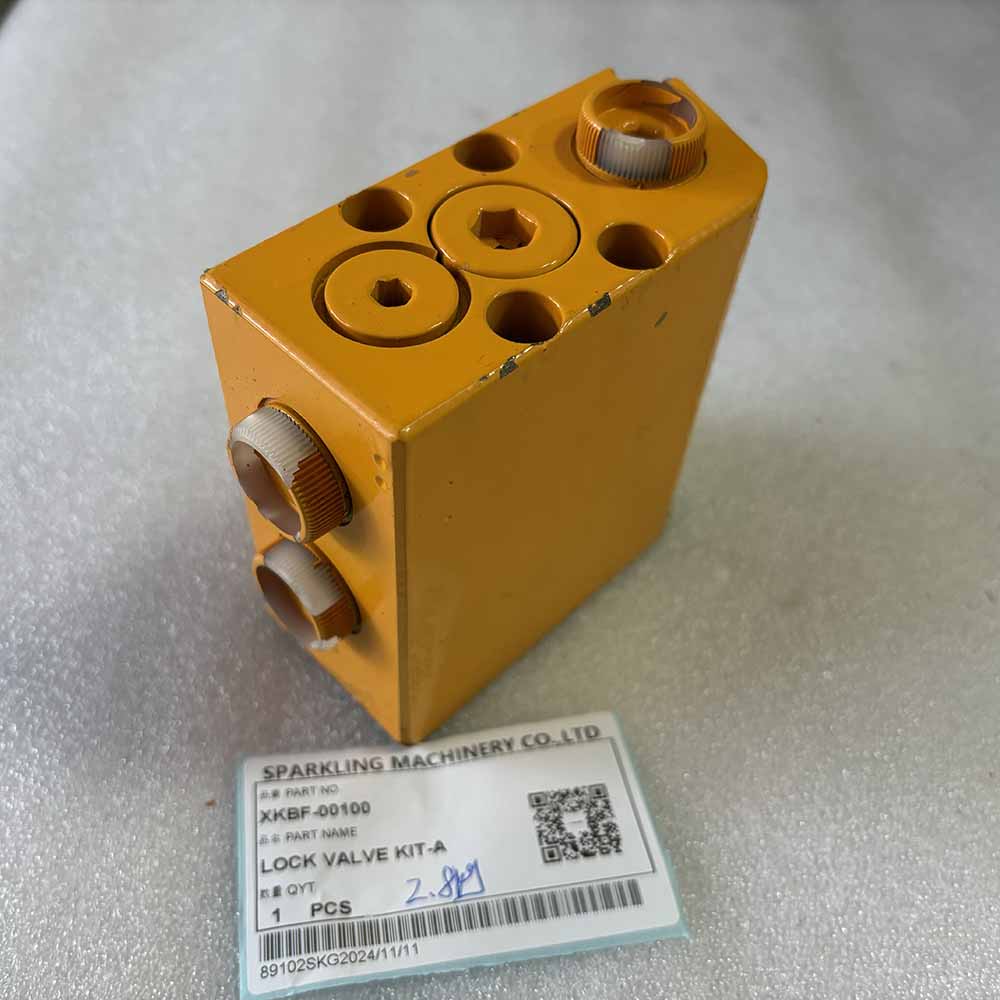 HITACHI EXCAVATOR PARTS MADE IN CHINA NEW R140W7 R140W7A R170W7 XKBF-00100 LOCK VALVE KIT-A SPARKLING MACHINERY