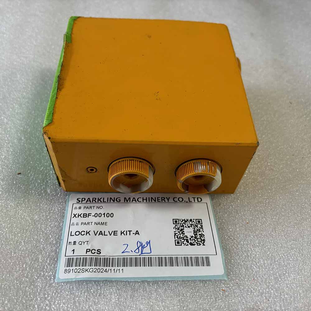 HITACHI EXCAVATOR PARTS MADE IN CHINA NEW R140W7 R140W7A R170W7 XKBF-00100 LOCK VALVE KIT-A SPARKLING MACHINERY