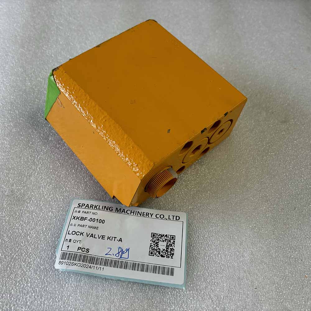 HITACHI EXCAVATOR PARTS MADE IN CHINA NEW R140W7 R140W7A R170W7 XKBF-00100 LOCK VALVE KIT-A SPARKLING MACHINERY