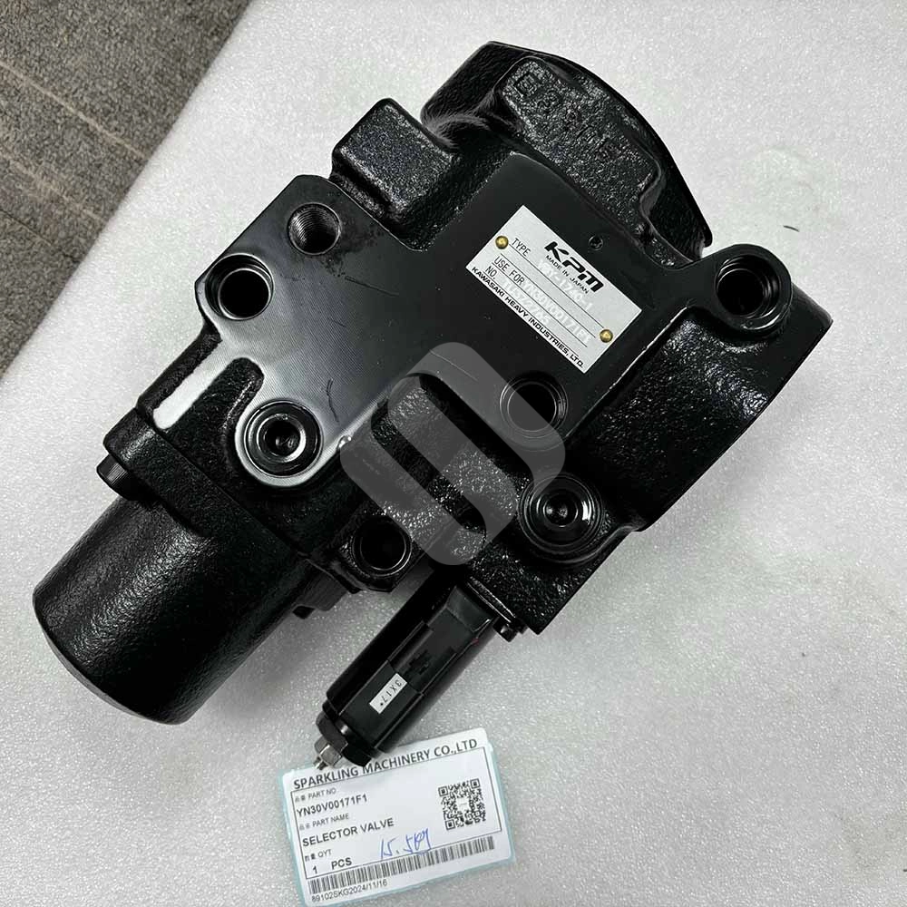KAWASAKI EXCAVATOR PARTS MADE IN CHINA NEW YN30V00171F1 SELECTOR VALVE SPARKLING MACHINERY KAWASAKI EXCAVATOR PARTS MADE IN CHINA NEW YN30V00171F1 SELECTOR VALVE SPARKLING MACHINERY