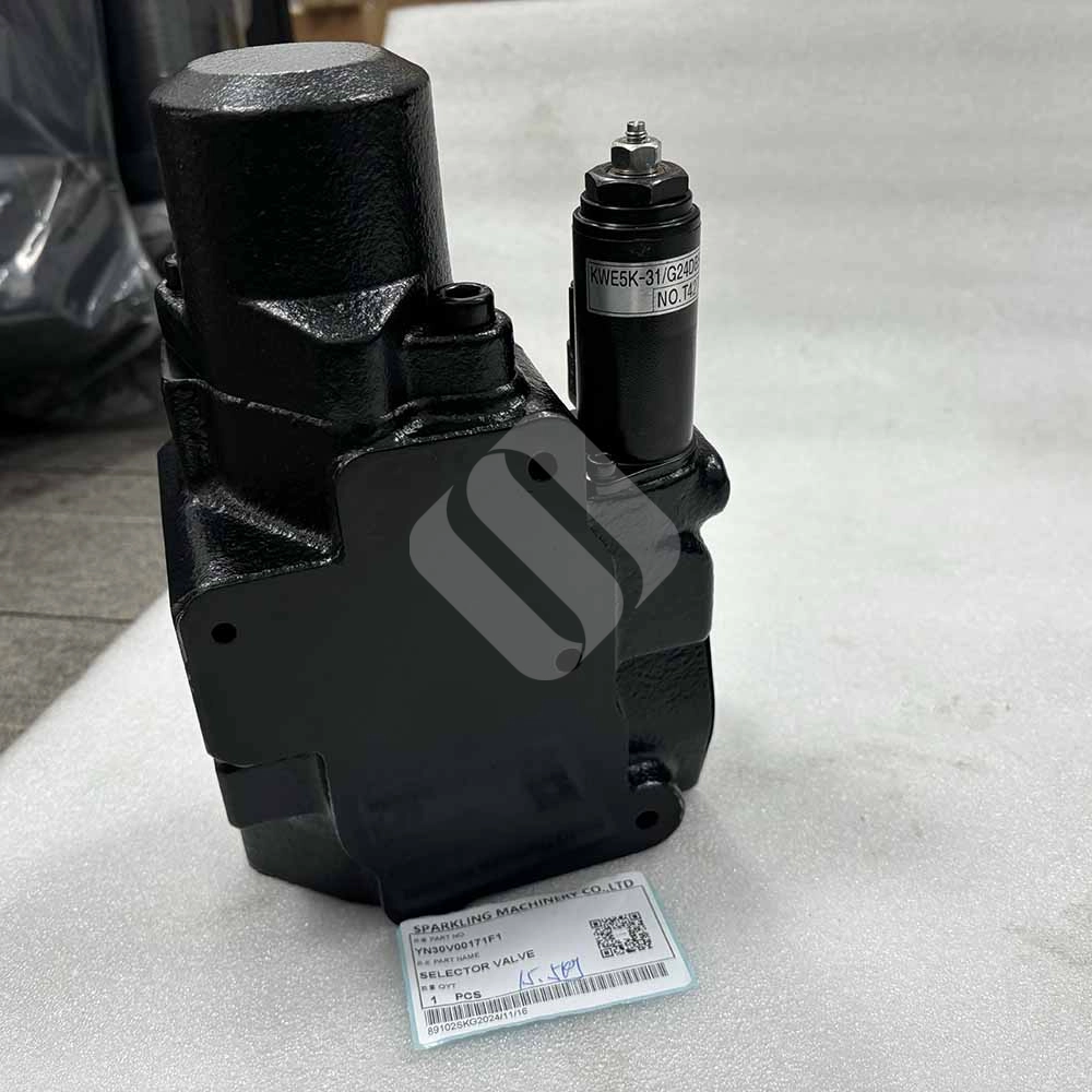 KAWASAKI EXCAVATOR PARTS MADE IN CHINA NEW YN30V00171F1 SELECTOR VALVE SPARKLING MACHINERY KAWASAKI EXCAVATOR PARTS MADE IN CHINA NEW YN30V00171F1 SELECTOR VALVE SPARKLING MACHINERY