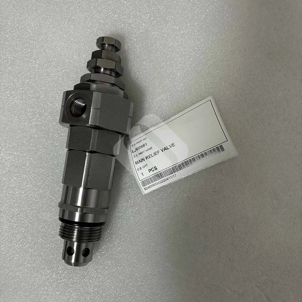 CASE EXCAVATOR PARTS MADE IN CHINA NEW CX460 CX470B CX470C LJ00981 MAIN RELIEF VALVE SPARKLING MACHINERY CASE EXCAVATOR PARTS MADE IN CHINA NEW CX460 CX470B CX470C LJ00981 MAIN RELIEF VALVE SPARKLING MACHINERY