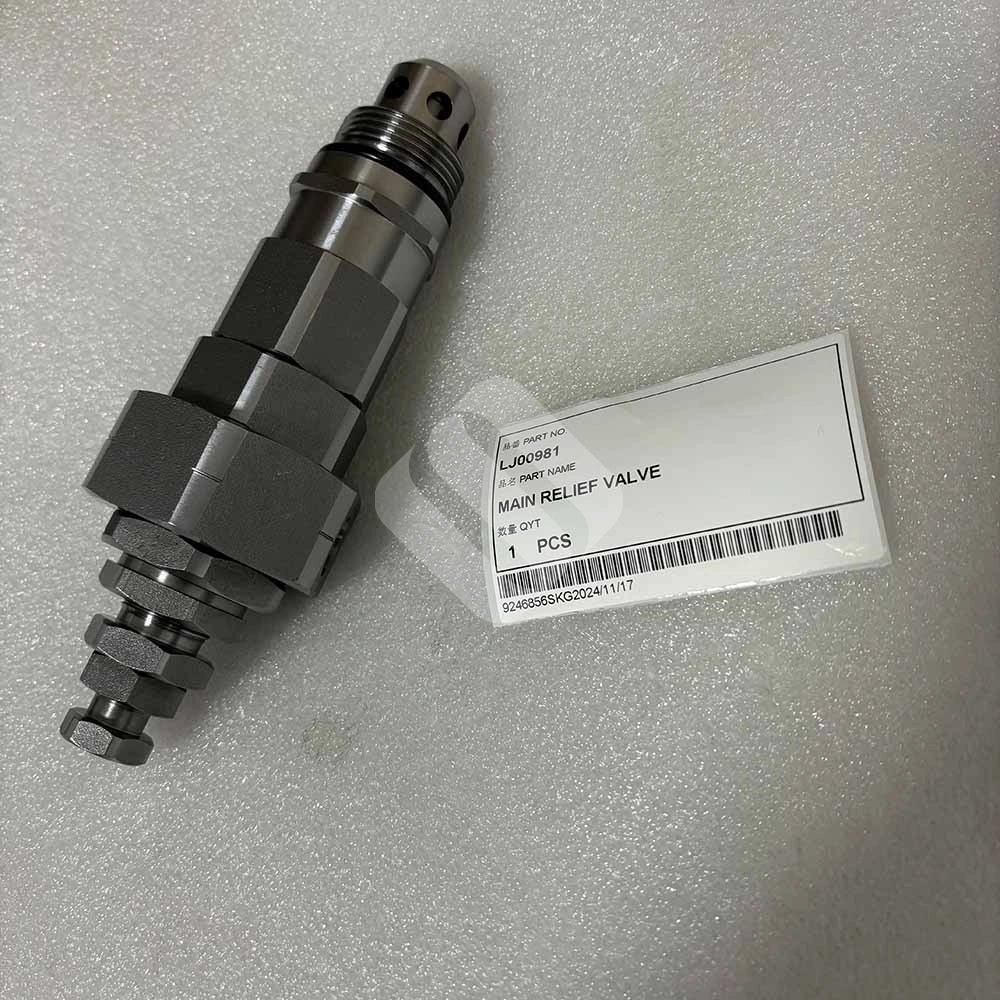 CASE EXCAVATOR PARTS MADE IN CHINA NEW CX460 CX470B CX470C LJ00981 MAIN RELIEF VALVE SPARKLING MACHINERY CASE EXCAVATOR PARTS MADE IN CHINA NEW CX460 CX470B CX470C LJ00981 MAIN RELIEF VALVE SPARKLING MACHINERY