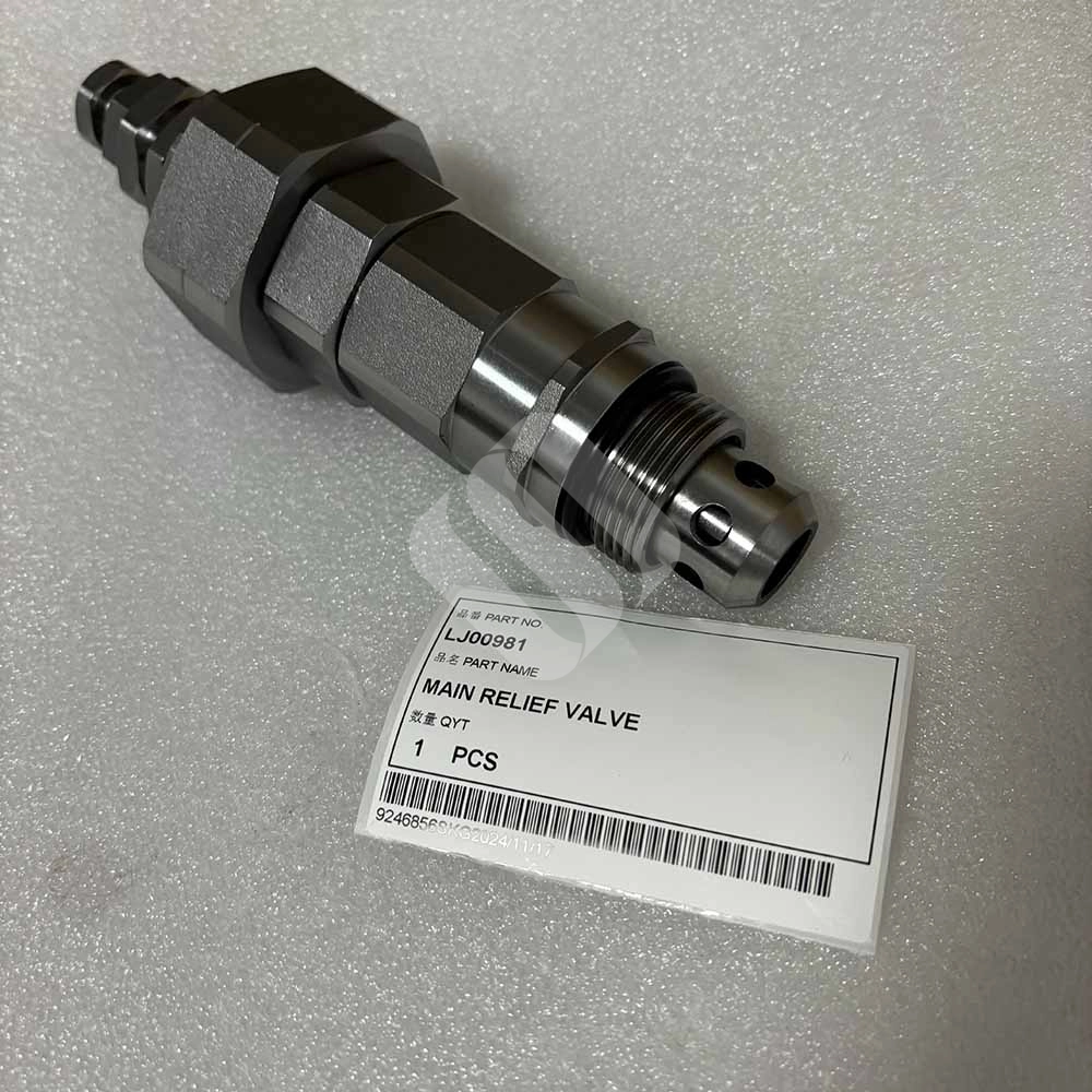 CASE EXCAVATOR PARTS MADE IN CHINA NEW CX460 CX470B CX470C LJ00981 MAIN RELIEF VALVE SPARKLING MACHINERY CASE EXCAVATOR PARTS MADE IN CHINA NEW CX460 CX470B CX470C LJ00981 MAIN RELIEF VALVE SPARKLING MACHINERY