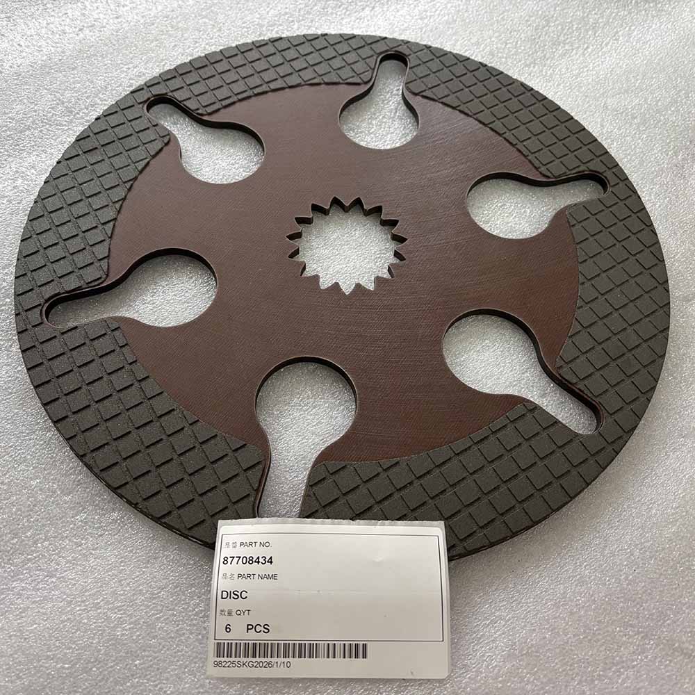 87708434 Brake Disc for Case 580M 580N & New Holland U80C B90B 87708434 Friction Brake Disc for Case 580M 580N and New Holland B90B