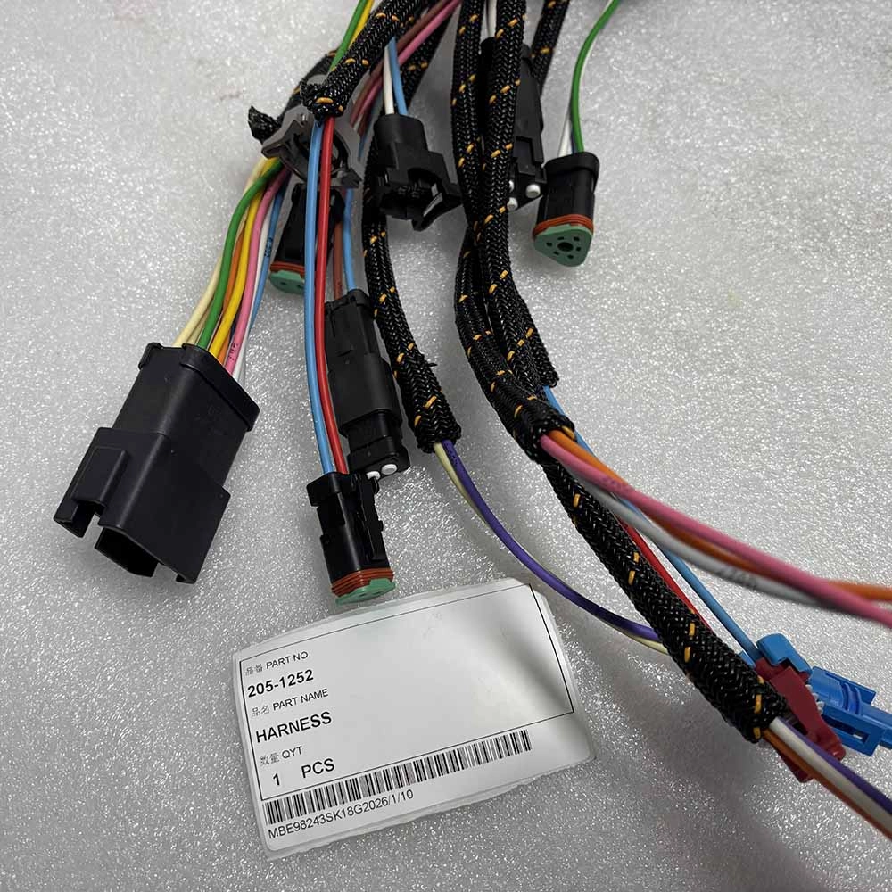 205-1252 Diesel Engine Wiring Loom for CAT C15 C16