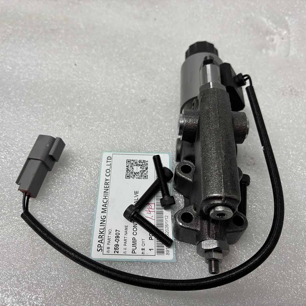 Caterpillar 320D Hydraulic Pump Control Valve Part No. 259-0907
