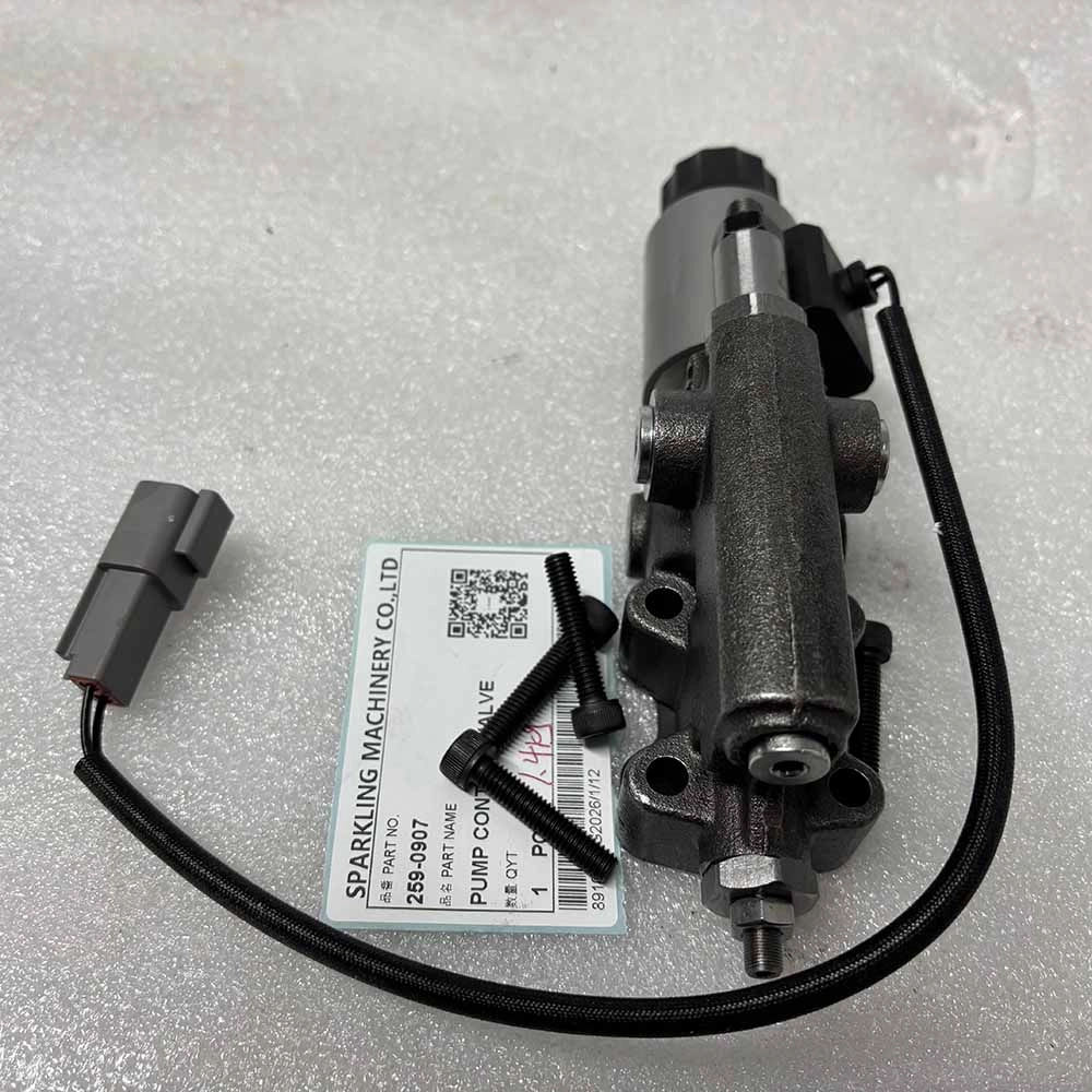 Caterpillar 320D Hydraulic Pump Control Valve Part No. 259-0907
