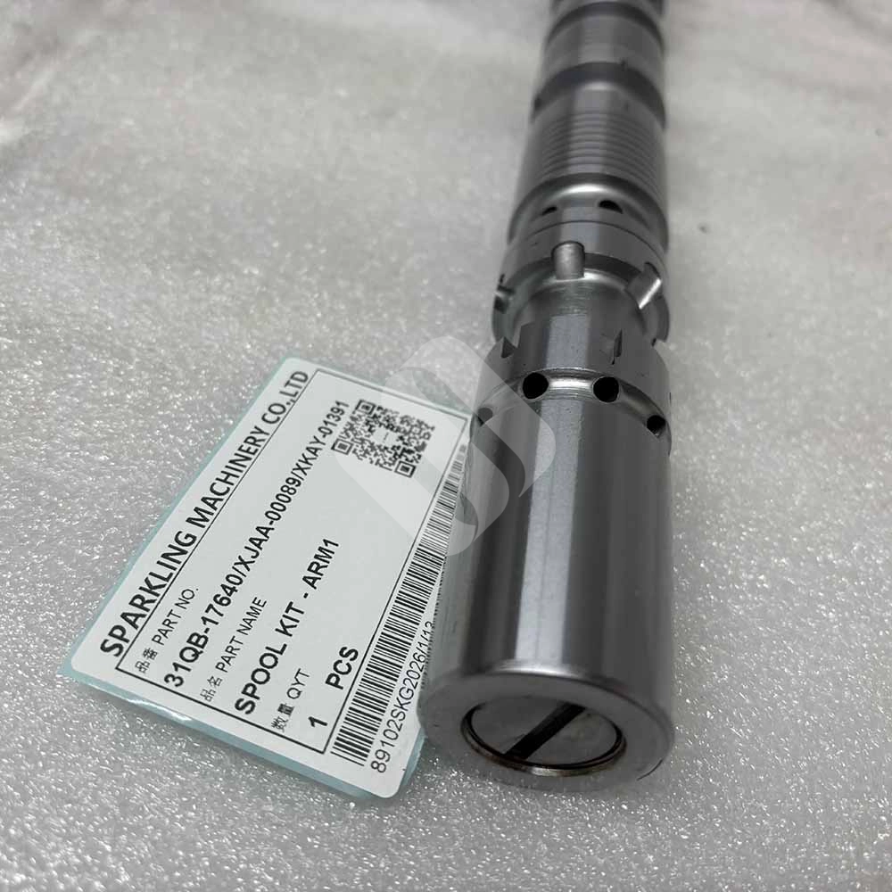 31Q8-17640 XJAA-00089 XKAY-01391 Spool Kit - Arm 1 for Hyundai HX300L R290LC-9 R450LC-7 Excavator 31Q8 17640 Spool Kit Arm1 for Hyundai HX300L Excavator Main Valve Parts