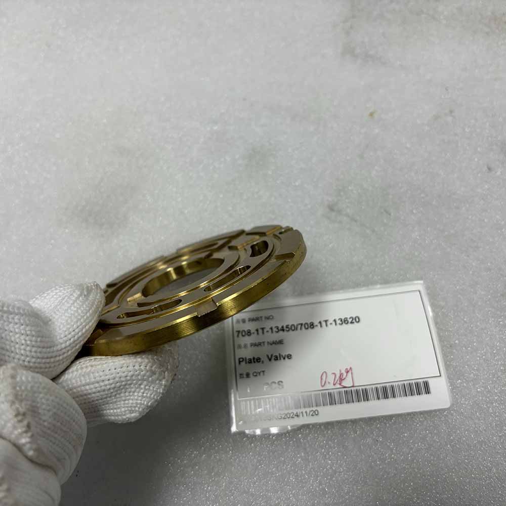 KOMATSU EXCAVATOR PARTS MADE IN CHINA NEW PC490 708-1T-13450 708-1T-13620 PLATE, VALVE SPARKLING MACHINERY