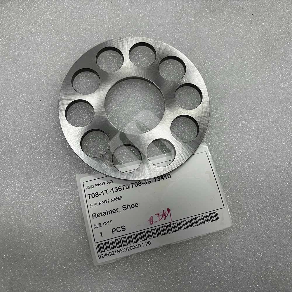 KOMATSU EXCAVATOR PARTS MADE IN CHINA NEW PC490 708-1T-13670 708-3S-13410 RETAINER,SHOE SPARKLING MACHINERY KOMATSU EXCAVATOR PARTS MADE IN CHINA NEW PC490 708-1T-13670 708-3S-13410 RETAINER,SHOE SPARKLING MACHINERY
