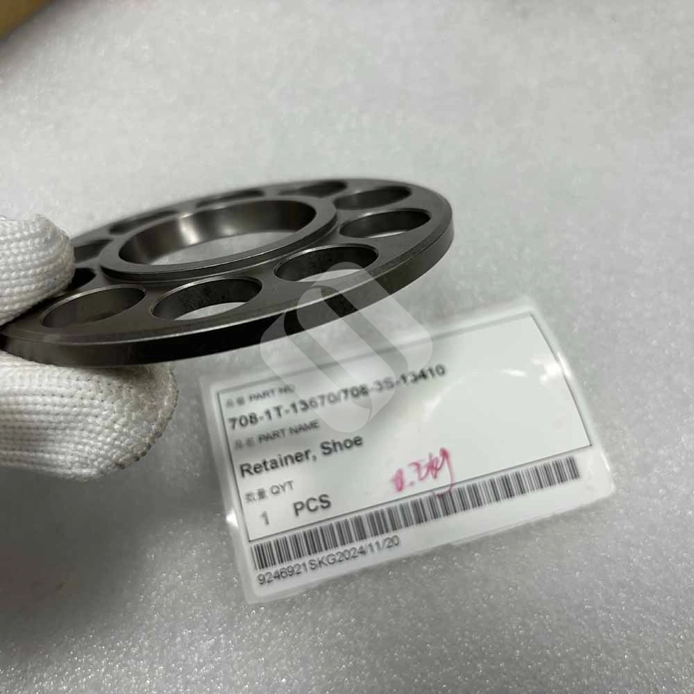 KOMATSU EXCAVATOR PARTS MADE IN CHINA NEW PC490 708-1T-13670 708-3S-13410 RETAINER,SHOE SPARKLING MACHINERY KOMATSU EXCAVATOR PARTS MADE IN CHINA NEW PC490 708-1T-13670 708-3S-13410 RETAINER,SHOE SPARKLING MACHINERY