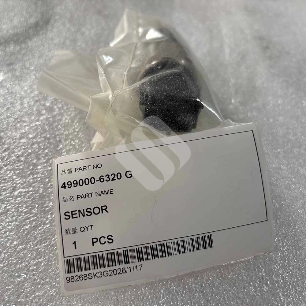 499000-6320 Hydraulic Pressure Sensor for Kobelco SK200-8, SK210LC-8, SK350-8 Kobelco-excavator-electrical-parts-499000-6320-sensor-plug
