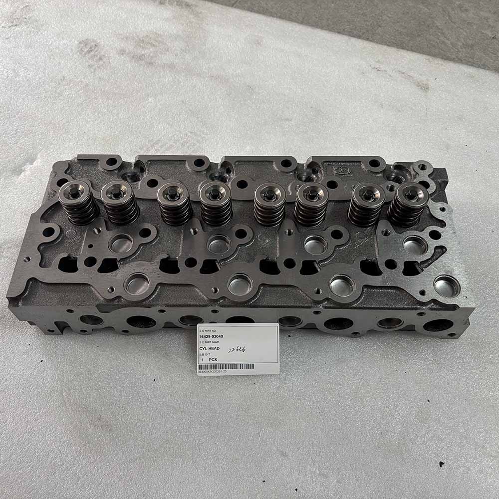 16429-03040-Cylinder-Head-for-Kubota-KX121-KX161-U45-Excavator-Engine-V2203-V2403