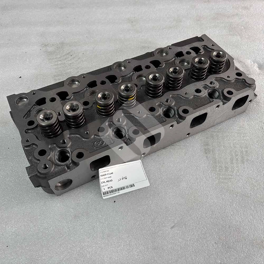 16429-03040 Engine Cylinder Head for Kubota Excavator KX121-3 KX161-3 U45 16429-03040-Cylinder-Head-for-Kubota-KX121-KX161-U45-Excavator-Engine-V2203-V2403
