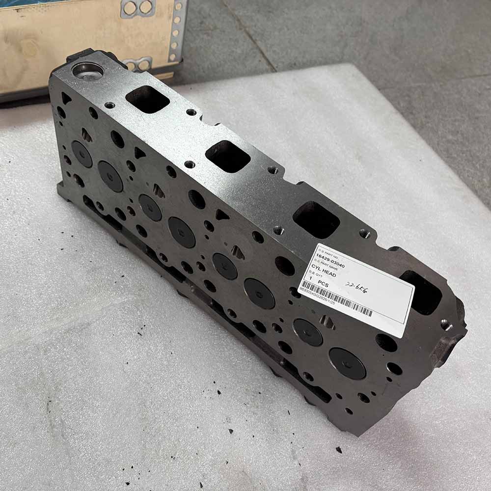 16429-03040 Engine Cylinder Head for Kubota Excavator KX121-3 KX161-3 U45 16429-03040-Cylinder-Head-for-Kubota-KX121-KX161-U45-Excavator-Engine-V2203-V2403