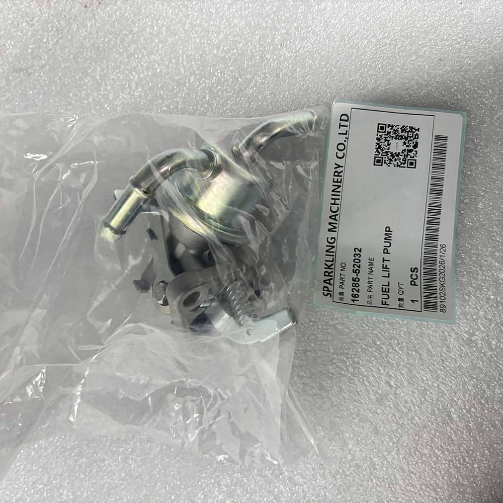 16285-52032 Fuel Lift Pump for Kubota D905, D1005, D1105 Engines Mechanical-fuel-transfer-pump-16285-52032-side-view