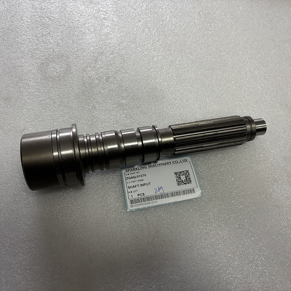 WHEEL EXCAVATOR R200W-7 ZGAQ-01370 SHAFT-INPUT CHINA MADE SPARKLING MACHINERY 2KG