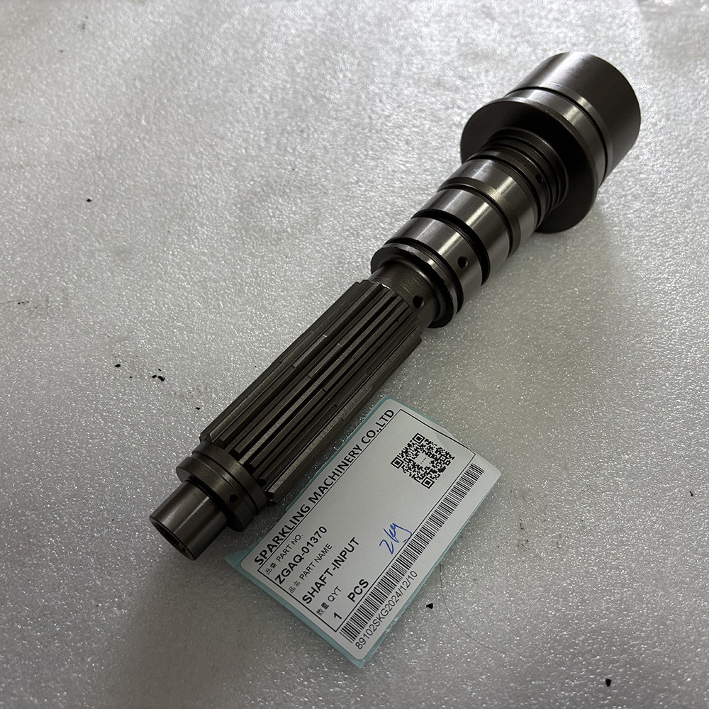 WHEEL EXCAVATOR R200W-7 ZGAQ-01370 SHAFT-INPUT CHINA MADE SPARKLING MACHINERY 2KG