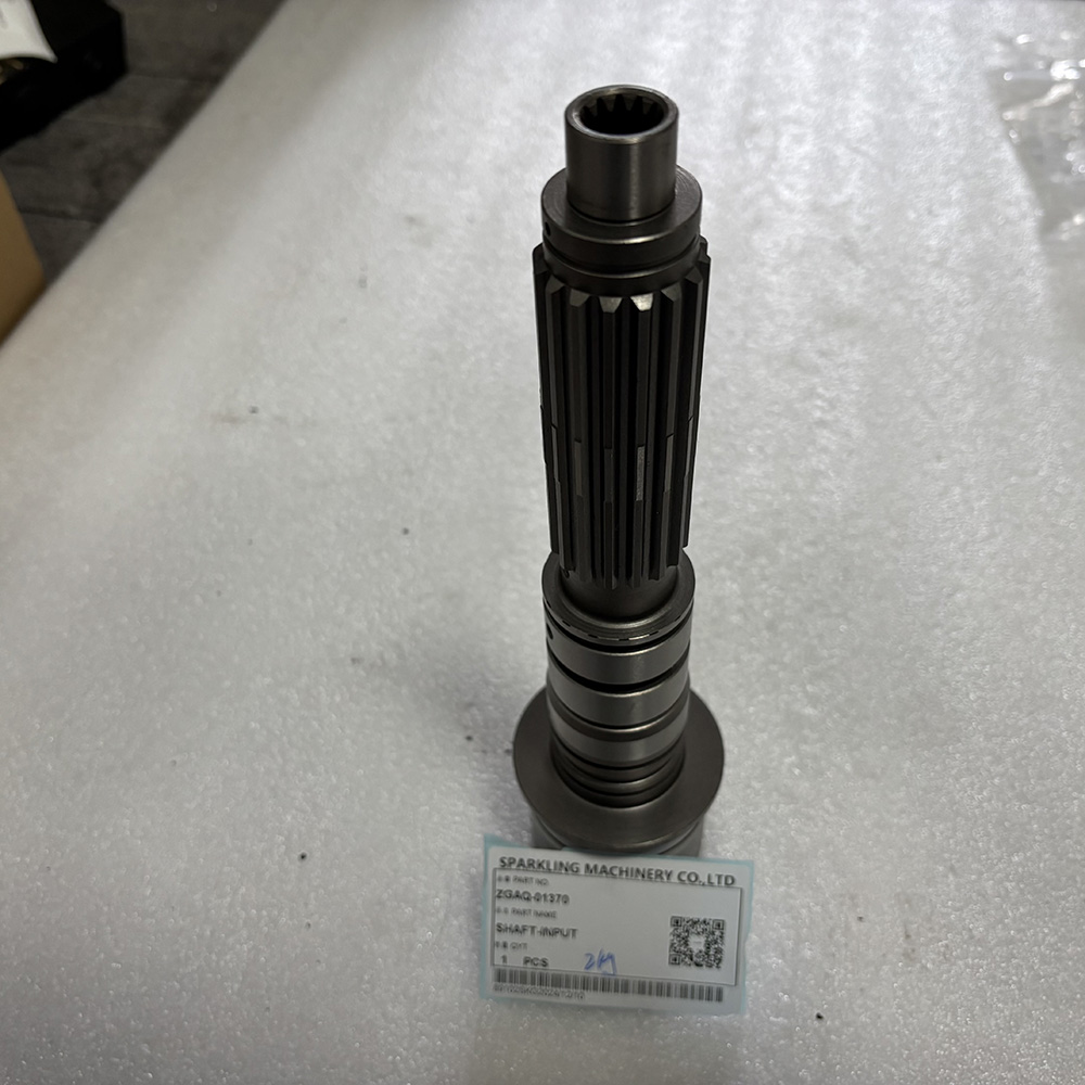 WHEEL EXCAVATOR R200W-7 ZGAQ-01370 SHAFT-INPUT CHINA MADE SPARKLING MACHINERY 2KG