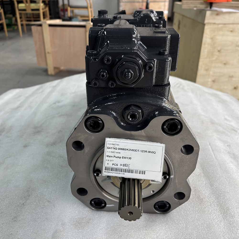 SA1142-00660 Main Hydraulic Pump for Volvo EW130 Kawasaki K3V63DT-1Z0R-9N0Q Volvo-EW130-wheeled-excavator-hydraulic-pump-replacement