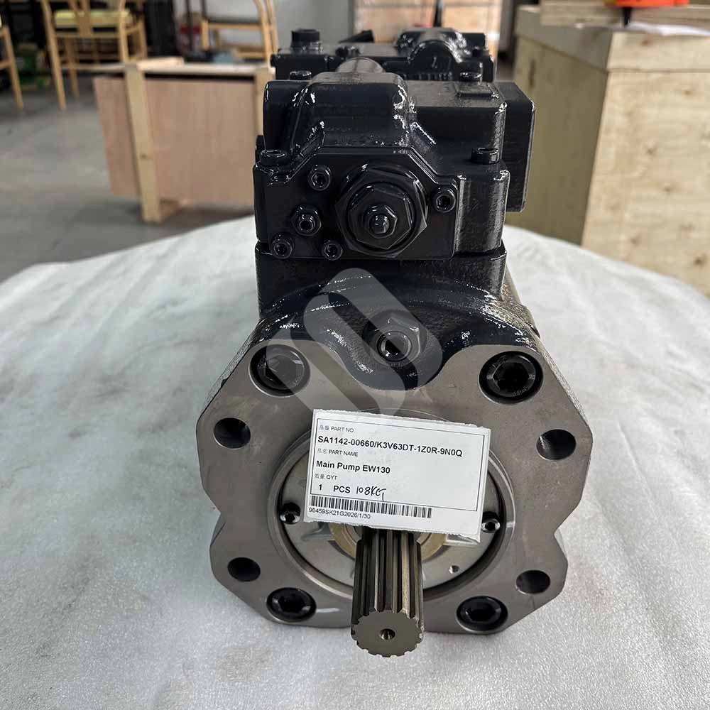 SA1142-00660 Main Hydraulic Pump for Volvo EW130 Kawasaki K3V63DT-1Z0R-9N0Q Volvo-EW130-wheeled-excavator-hydraulic-pump-replacement