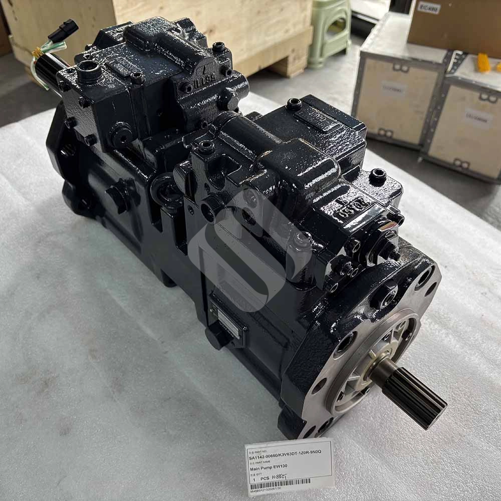 SA1142-00660 Main Hydraulic Pump for Volvo EW130 Kawasaki K3V63DT-1Z0R-9N0Q SA1142-00660-main-hydraulic-pump-for-Volvo-EW130