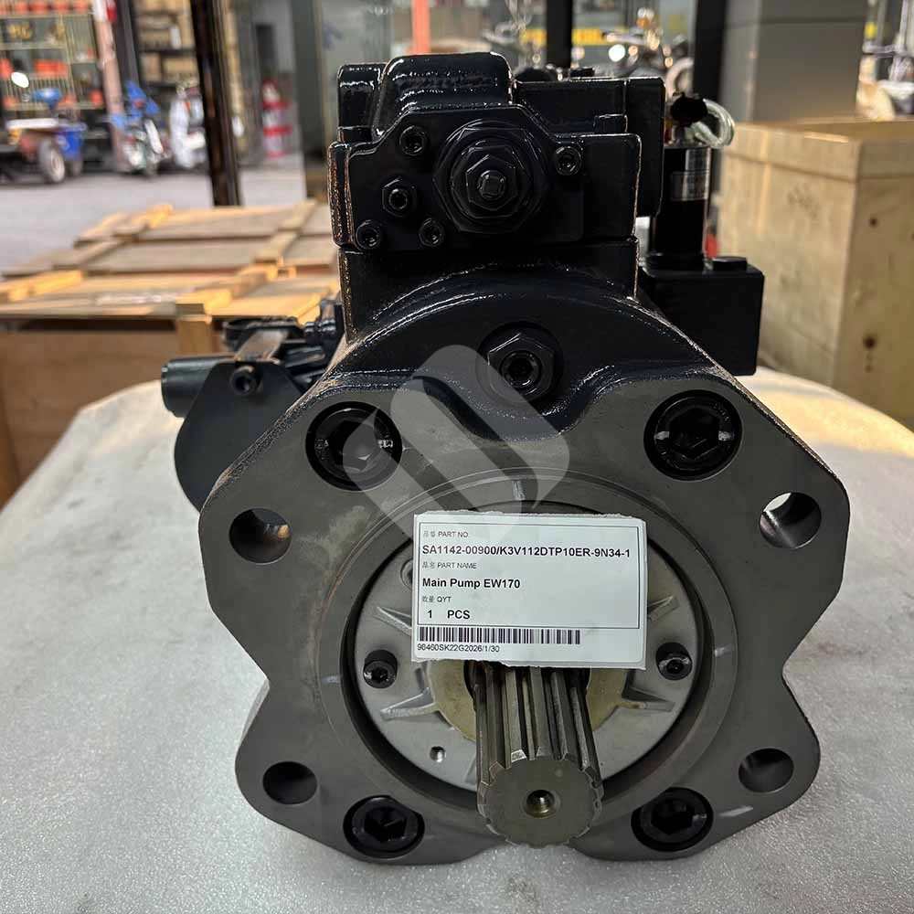 SA1142-00900 Main Hydraulic Pump for Volvo EW170 Kawasaki K3V112DTP10ER-9N34-1 Heavy-duty-piston-pump-SA1142-00900-for-Volvo-EW-series
